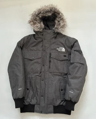 The North Face Men’s 550 Dryvent Gotham Tweed Down Parka Puffer Coat - Mens M - Image 1 of 4