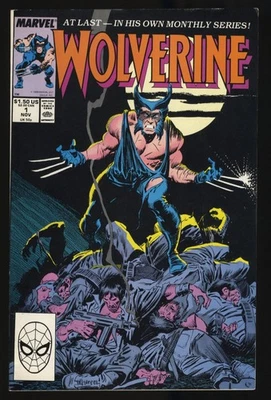 Wolverine (1988) #1 FN/VF 7.0 1st Appearance of Patch! Marvel 1988 - Image 1 of 2