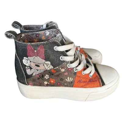 Minnie Mouse Detective Niña Plataforma Zapatillas Altas Talla 2 Foto 1 de 4