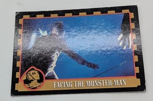 Topps 1991 Disney's The Rocketeer Trading Card #84 FACING THE MONSTER-MAN - Picture 1 of 2