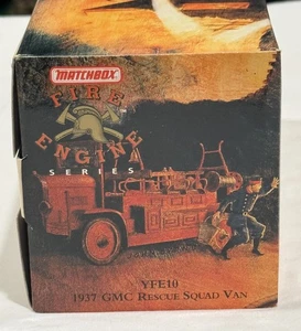 Matchbox  Models of Yesteryear YFE10 - 1937 GMC Rescue Squad Van - Picture 1 of 5
