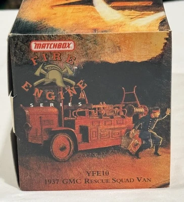 Matchbox  Models of Yesteryear YFE10 - 1937 GMC Rescue Squad Van - Image 1 of 4