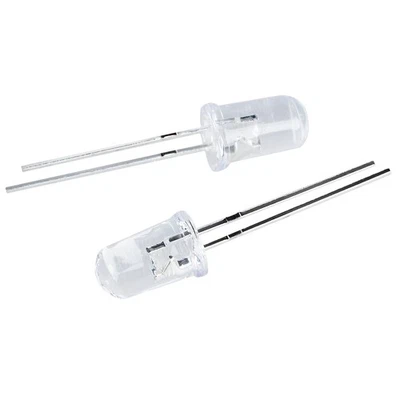  50 x diodes electroluminescentes (DEL) Diametre de  ronde 5mm Bleu B2E5 - Photo 1/4