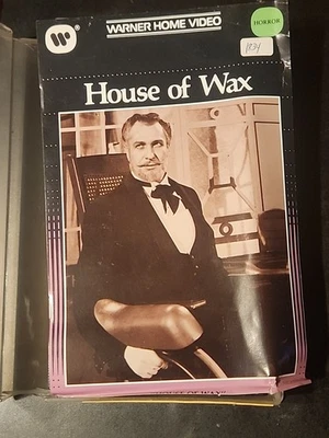 House Of Wax X Rental VHS Tape - Image 1 of 3