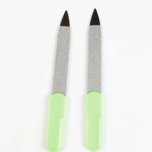 Nail Files Colorful Manicure Pedicure Metal Double Sided Grooming Strong Edge - Picture 1 of 19