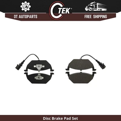 Pastillas de freno de disco delanteras centradas para Volkswagen Beetle 1999-2006, 2009-2010 Foto 1 de 4