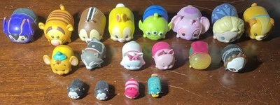 Tsum Tsum Mixed Lot (18) Various sizes. Tigger, Elsa, Piglet, Mysterio, And More - Image 1 of 4