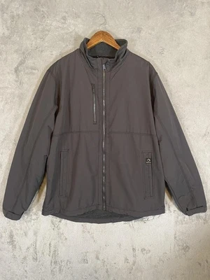 DRI DUCK Jacket Mens Large Gray Navigator Insulated Nylon Fleece Lined Outdoors - Image 1 of 4