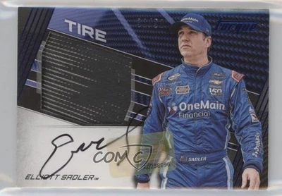 2017 Panini Torque Jumbo Tire Signatures Blue /50 Elliott Sadler #JTS-ES Auto - Image 1 of 2