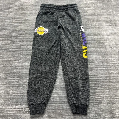 洛杉矶湖人短裤 M 码 10-12 青年篮球球圈运动 NBA — 第 1/4 张图片