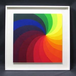 Aio Silk Print "Rainbow Hole #4" Rainbow Limited Edition Autograph 1991 - Bild 1 von 7