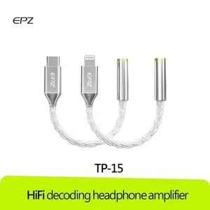 EPZ TP15 HIFI Klinke Kopfhörer Anschluss Konverter TYP C auf 3,5mm AUDIO Adapter - Bild 1 von 8