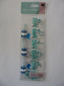 Jolees Boutique 10 Pc Dimensional Stickers SPLASH Pool 10 Pieces NOS - Picture 1 of 2