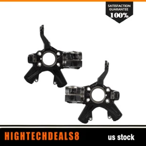 Front LH RH Steering Knuckle (2) For 2011-2017 Volkswagen Jetta with 280mm Rotor - Picture 1 of 9