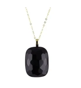 Collana Morellato Donna Oro Giallo 9 kt Pietra Onice Sfaccettata _HBR02 - Foto 1 di 2