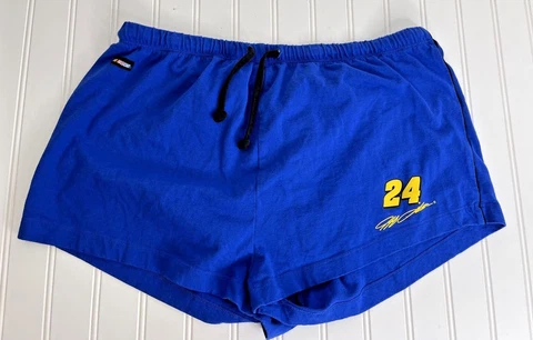 EUC Concepts Sports Jeff Gordon NASCAR Womens Lounge Pajama Shorts XL Cotton Cover