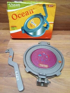Schwere Gusseisen Mais Tortilla Presse/Hersteller 7,5" Ozean Presssystem Indien - Bild 1 von 13