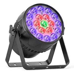 LED Par Light Zoom 19 x 20 RGBW 4in1 Dmx Sound Activated Wash DJ Stage Lights - Picture 1 of 8