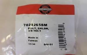 Perno de hombro Briggs & Stratton 7029265SM, 3/8-16 X 3.375 GENUINO (9AD2) - Imagen 1 de 3