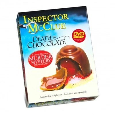 Inspector McClue Death By Chocolate Murder Mystery DVD Game NEW SEALED - Image 1 of 4