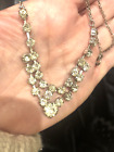 Vintage Art Deco Paste Crystal Diamante Necklace