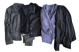 Set Of 4 Mixed Style & Color 22W or Plus 2X Women’s Office Dress Jackets USED - Picture 1 of 5