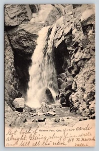 c1909 Rainbow Falls, Colorado schöne Ansicht des Wasserfalls ANTIKE Postkarte - Bild 1 von 2