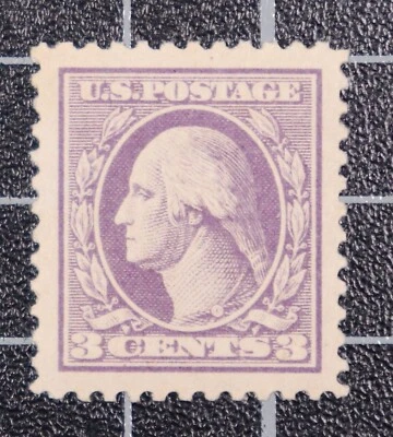 Scott 529 - 3 Cents Washington - OG MH - PSE Cert 98J - SCV - $85.00 - Image 1 of 3