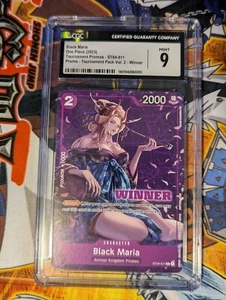 CGC 9 - Black Maria ST04-011 (Tournament Pack Vol. 2) WINNER - One Piece 2023 - Picture 1 of 1