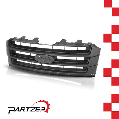 Fits For 2015-2017 Ford Expedition Front Upper Grille Matta Black FL1Z8200B Foto 1 de 4