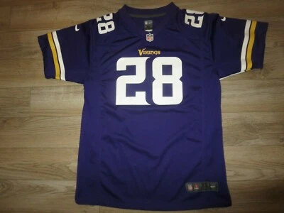 Camiseta deportiva Adrian Peterson #28 Minnesota Vikings Nike On Field juvenil XL 18-20 Foto 1 de 2