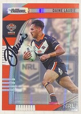 DAINE LAURIE WESTS  TIGERS 2022 TRADERS  PEARL  SPECIALS NRL SIGNED CARD