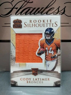 2014 Panini Crown Royale Cody Latimer RC #231 Rookie Silhouettes #028/199 - Image 1 of 2