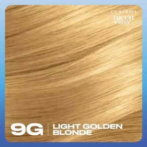 Nice'N Easy Permanent Hair Dye, 9G Light Golden Blonde Hair Color, Pack of 1 - Picture 1 of 8