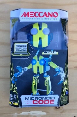 Meccano Erector Micronoid Code A.C.E. Programmable Robot Building Kit - New - Image 1 of 4