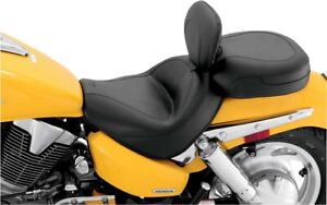 04-09 HONDA VTX1300C: Mustang Wide 2-Piece Touring Seat with Backrest - Vintage
