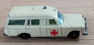 Matchbox Serie No 3 Vintage BINZ AMBULANCE AUFKLEBER Druckguss SAMMLER 1970 RAR* - Bild 1 von 9
