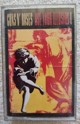 "Use Your Illusion I" by Guns N' Roses (Cassette Tape, 1991, Geffen) Tested - Image 1 of 4