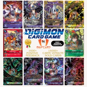 Digimon EX07 Digimon Liberator ALL SR/SEC/PARALLEL CARDS JAP PREORDER - Picture 1 of 142