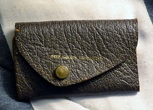 Vintage 50er Jahre Top Grain Leder Schlüsseletui Etui  - Bild 1 von 3