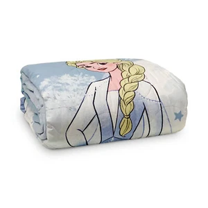 Frozen Disney Caleffi Elsa Einzel Steppdecke 1-Sitzer Baumwolle 5017 - Bild 1 von 2