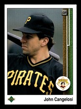1989 Upper Deck  #67 John Cangelosi  Pittsburgh Pirates  Baseball Card