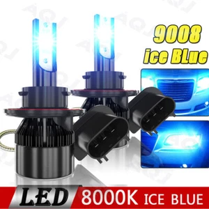 Ice Blue H13 9008 LED Headlight Bulb High/Low Beam C6 For Chevy Camaro 2010-2013 - Picture 1 of 10