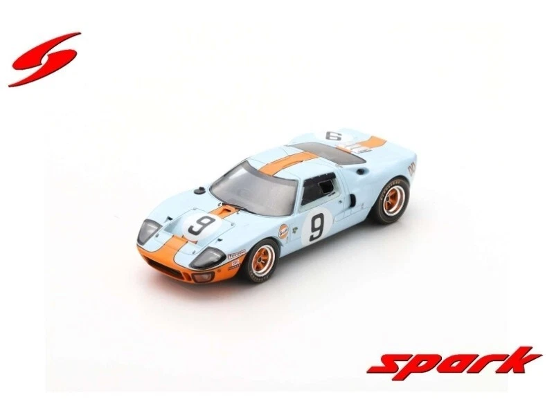Spark 1/18 Ford GT 40 #9 Winner 24h Le Mans 1968 Rodriguez #18LM68 ONLY 1 LEFT! - Photo 1/1