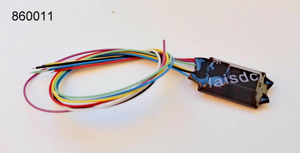 Decodeur 8 fonctions DCC 4 AUX - Decoder digitale 8 funzioni LaisDcc 860011 - Bild 1 von 1