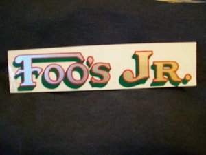 Gasmotor - Foo's Jr. Mylar Aufkleber - Bild 1 von 1