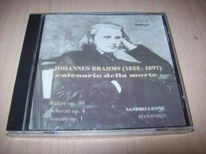 CD SANDRO LEONE:JOHANNES BRAHMS nel CENTENARIO DELLA MORTE 1997 NUOVO SIGILLATO! - Foto 1 di 1