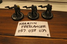 MAGE KNIGHT REBELLION 037 038 039 KHAMSIN FREELANCER LOT / SET OF 3 3o
