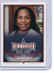 Ketanji Brown Jackson 2022 Entscheidung Wahltag 8. November 2022 Silber/10 - Bild 1 von 2