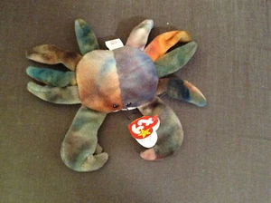 Ty Beanie Baby Claude the Crab - Picture 1 of 3
